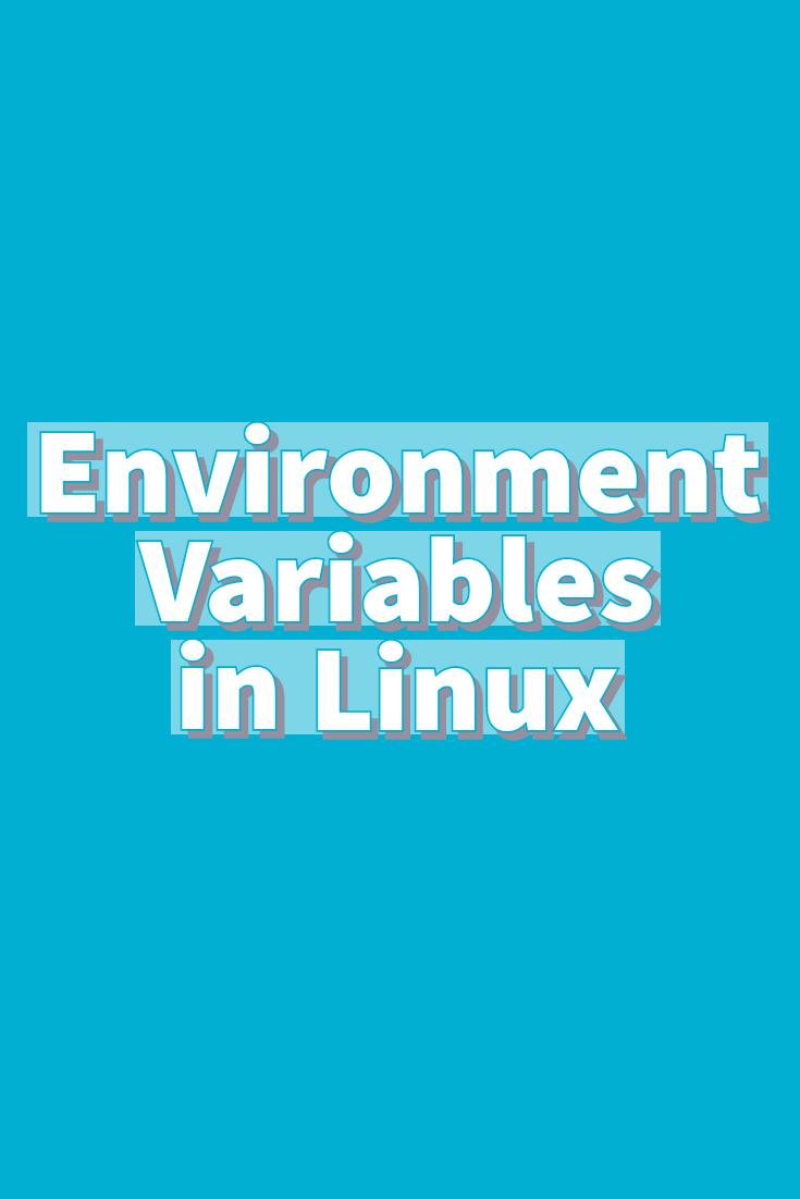 Linux How O Set Environment Variable ION HowTo